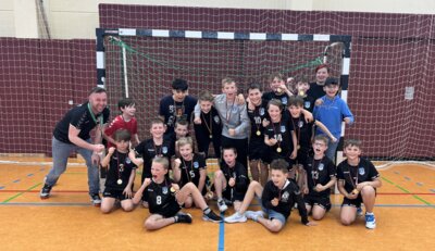 Handballnachwuchs gewinnt Bezirkspokal (Bild vergrößern)