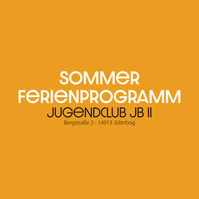 Sommerferienprogramm - Jugendclub JB II (Bild vergrößern)