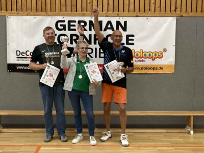 Gold beim Cornhole Series Turnier in Waldenau