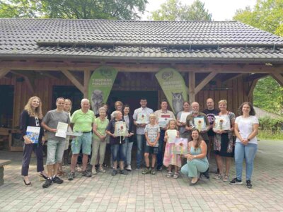 Preisträgerinnen und Preisträger des diesjährigen Stadtradelns I Foto: Tourismusverband Prignitz (Bild vergrößern)