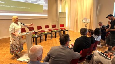 Grußwort der Landtagspräsidentin Prof. Dr. Ulrike Liedtke © Landtag Brandenburg