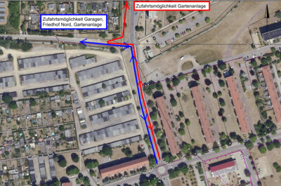 Meldung: Großbaustelle in Großräschen - Wilhelm-Pieck-Straße