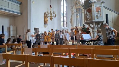 Meldung: Unser Pastorius-Chor beim Musical Noah und die Sintflut