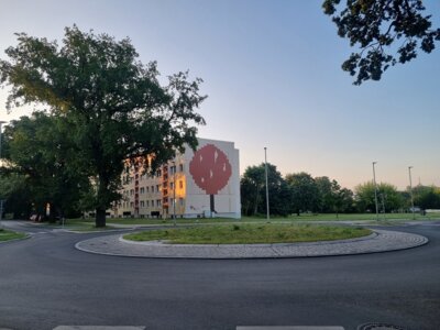 Vorübergehende Teil-Sperrung des Kreisverkehrs Rehfelder Weg / Straße der Jugend - Verkehrsfreigabe im Laufe des Montags