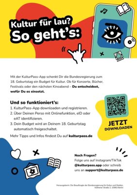 Kultur für lau (Bild vergr&ouml;&szlig;ern)