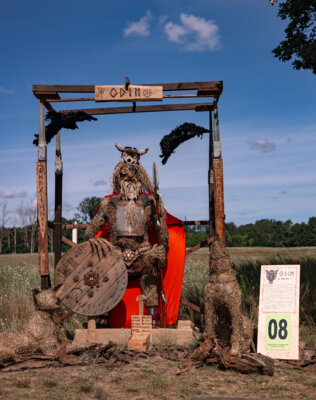 Meldung: Vogelscheuchenfest 2024 - "Odin" ist der Sieger