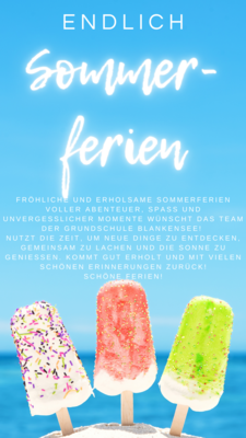 Endlich Sommerferien... (Bild vergr&ouml;&szlig;ern)