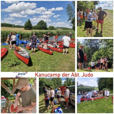 Spaß im Kanucamp (Bild vergrößern)