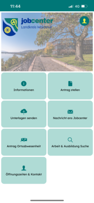 Jobcenter des Landkreises bringt App an den Start