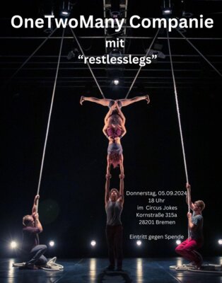 Meldung: Achtung Gastspiel am 5. Sept. !! OneTwoMany Company