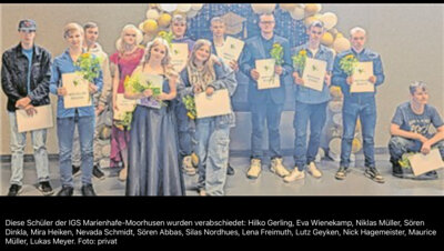 Abschlussschüler*innen Jahrgang 9 gewürdigt