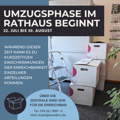 Symbolbild Umzugsphase Rathaus (Bild vergrößern)