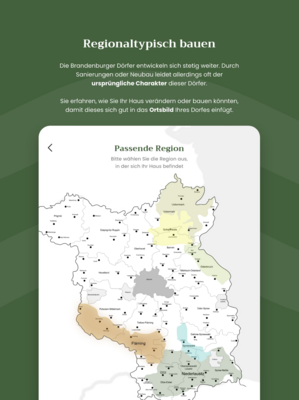 DorfApp: Experimentierkasten für regionaltypisches Bauen