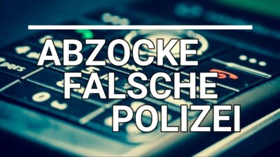 Vorsicht! Falsche Polizeibeamte am Telefon