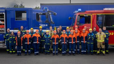 Jugendfeuerwehr meets THW