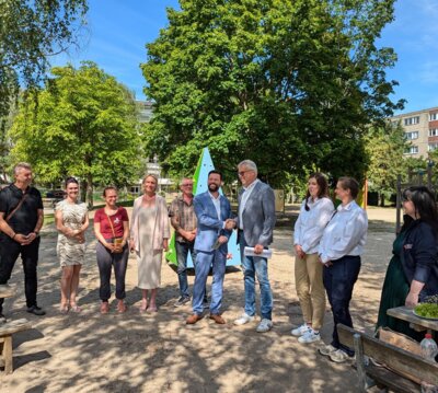 Hort „Sternschnuppe“ an DRK-Kreisverband übergeben (Bild vergrößern)