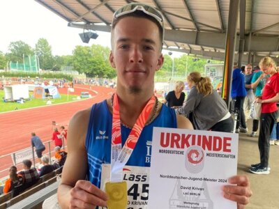 Leichtathletik - WM-Norm knapp verfehlt