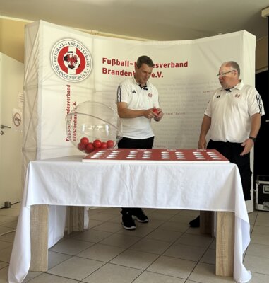 Ein Highlight der Staffeltagung: Landespokalauslosung bei C-Juniorinnen