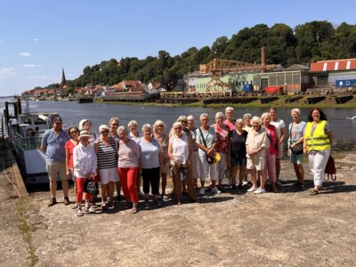Fahrradtour nach Lauenburg inkl. Besichtigung der Hitzler Werft / LandFrauenverein Artlenburg-Avendorf (Bild vergrößern)