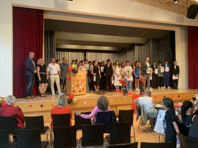 Meldung: 42 SchülerInnen verlassen die Puricelli Schule mit einem erfolgreichen Berufsreife-/ Sekundarabschluss I
