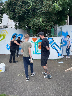 Graffiti Workshop in Heilbronn (Bild vergrößern)