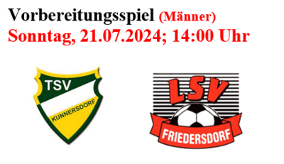 3:3 im 1. Test beim TSV Kunnersdorf (Bild vergrößern)