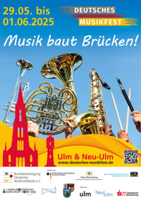 Musik baut Brücken als Motto des Deutschen Musikfestes 2025 (Bild vergrößern)