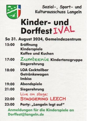 Link zu: Kinder- und Dorffest in Langeln