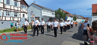 Festumzug 150 Jahre Freiwillige Feuerwehr Walzbachtal (Bild vergrößern)
