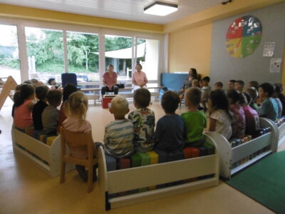 Zusammenarbeit mit der Evangelischen Kirchengemeinde im Kindergarten Hegelstraße