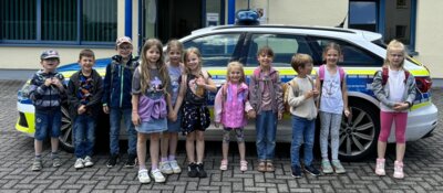Maxiclub besucht die Polizei Juli 2024