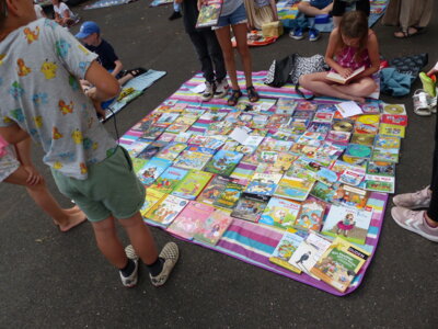 Meldung: Bücherflohmarkt in der Grundschule