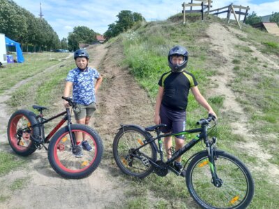 Foto zur Meldung: Netzwerk Verkehrssicherheit mit 1. Fahrrad-Ferien-Camp im Perleberger Bikepark