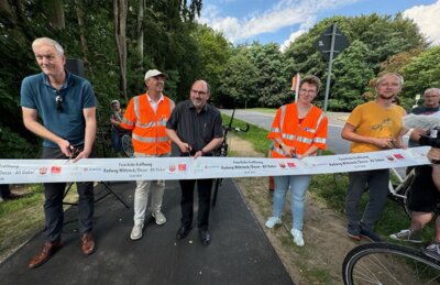 Vorschaubild zur Meldung: Radweg nach Alt Daber eingeweiht