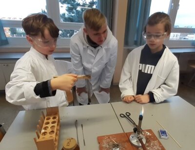 Foto zur Meldung: Grundschultag an der Oberschule Naunhof