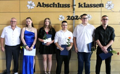 Entlassfeier an der Mittelschule Naila (Bild vergrößern)