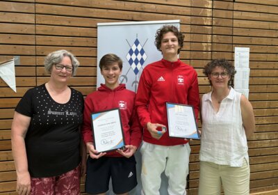 v.l.n.r. Birgit Anzenberger, Leopold von Erffa, Jan Fritsche, Dunja Klaus (Bild vergrößern)