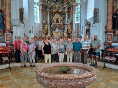 Senioren Miltach im Heilbrünnl (Bild vergrößern)