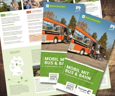 PRESSEMITTEILUNG Welterberegion Wartburg Hainich e.V. präsentiert neue Mobil-Faltkarte für ein autofreies, unvergessliches Welterbe-Erlebnis