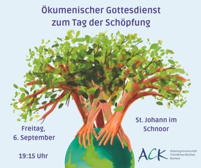 Einladung zum Schöpfungsgottesdienst