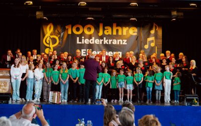 Festakt 100 Jahre Liederkranz Ellenberg (Bild vergrößern)