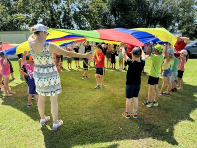 Meldung: Abteilung Gymnastik -Spielenachmittag des Ferienprogramms-