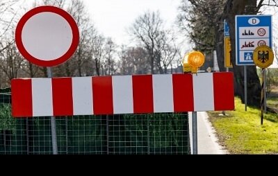 Sperrung Grenzübergang Rosow