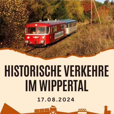 Foto: Förderverein Wisentatalbahn e.V., VT 98 – Verkehrt am 17.8.24 als Ersatz im Wippertal (Bild vergrößern)