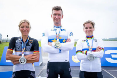 Gold & Silber für Schindler und Teuber bei Paracycling EM (Bild vergrößern)