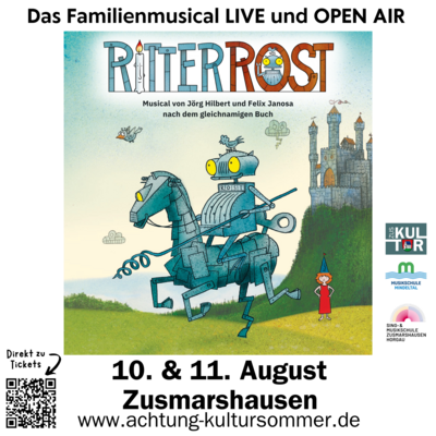 Familienmusical "Ritter Rost" am 10. und 11. August 2024 in Zusmarshausen (Bild vergrößern)