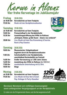 Alsenzer Kerwe Programm (Bild vergr&ouml;&szlig;ern)