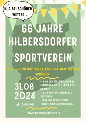 66 Jahre Sportverein (31.08.2024) (Bild vergrößern)