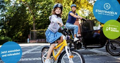 STADTRADELN - Ihr fahrt gerne Fahrrad? Ihr möchtet die Umwelt schonen? (Bild vergrößern)