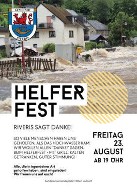 Riveris sagt Danke! (Bild vergrößern)